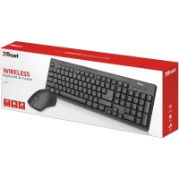 Комплект клавиатура + мышь Trust Ziva wireless keyboard with mouse (22021) фото 7